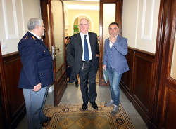 inaugurazione commissariato busto arsizio polizia roberto maroni