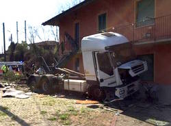 incidente camion ispra