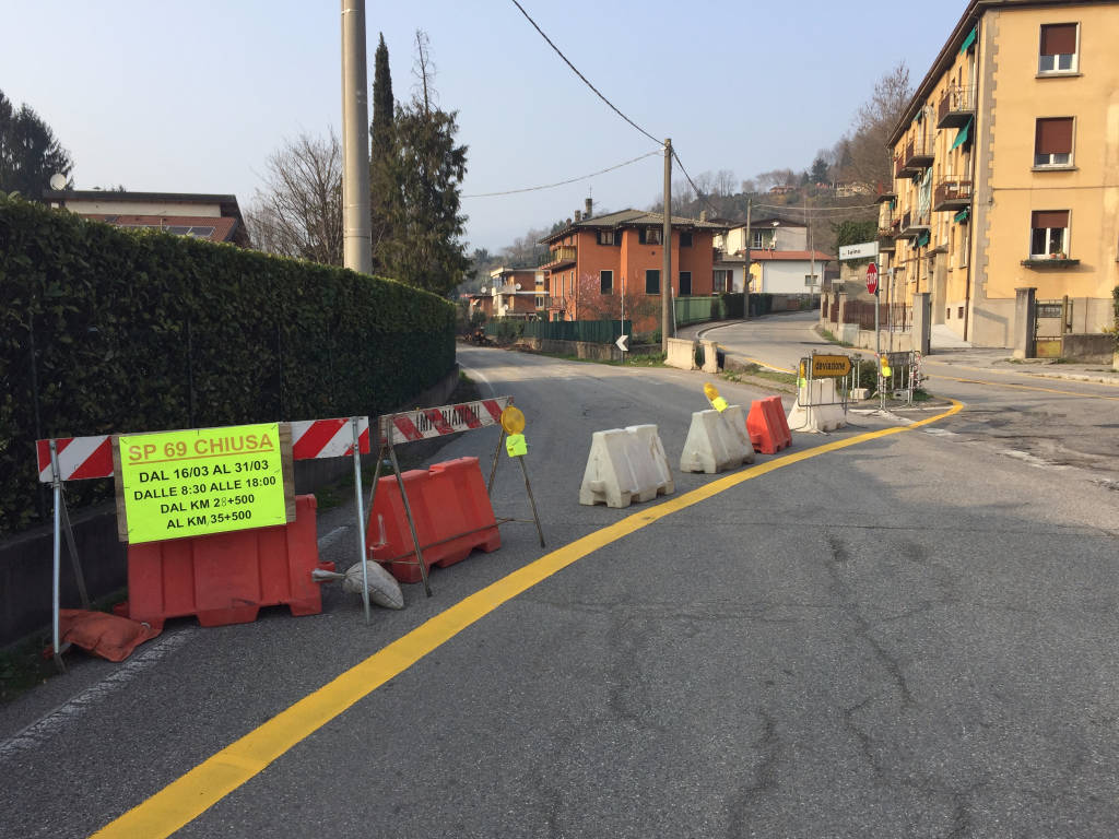 Iniziati i lavori in via luino 