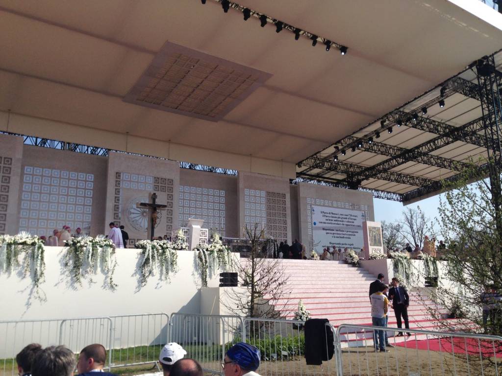 La comunità "Don Gnocchi" di Giubiano dal Papa a San Siro