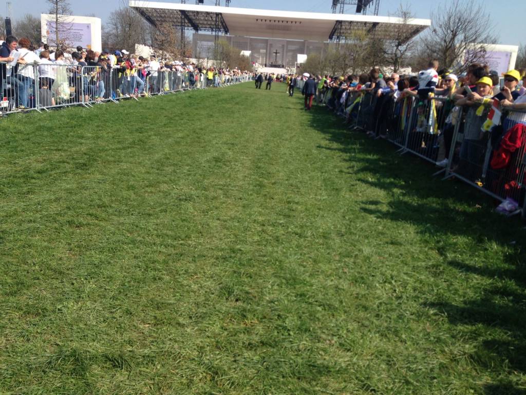 La comunità "Don Gnocchi" di Giubiano dal Papa a San Siro