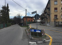 Lavori via Luino