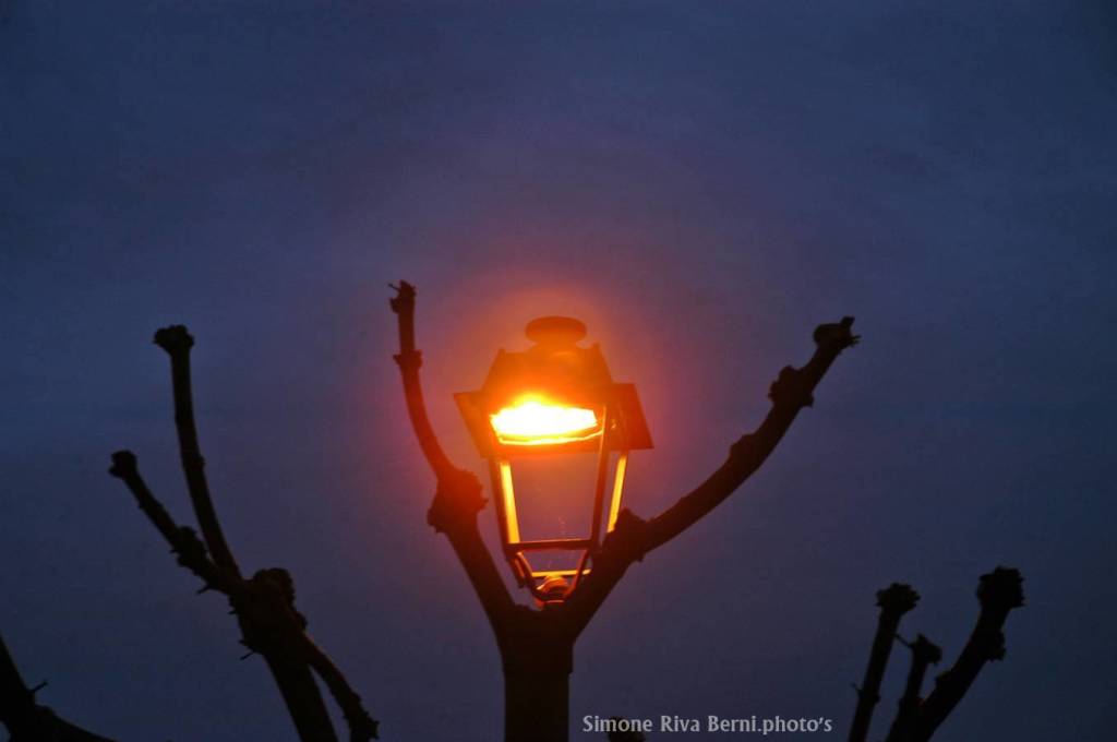 Maccagno all'alba