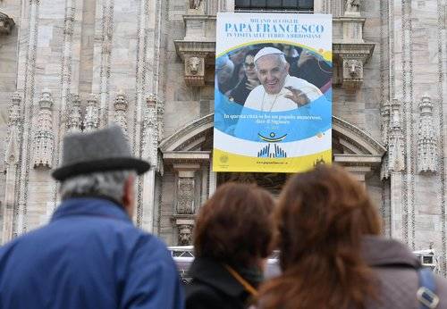 Papa Francesco a Milano