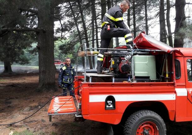 Incendio al PAM: l’appello della Protezione civile