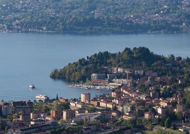 Laveno dall\'alto