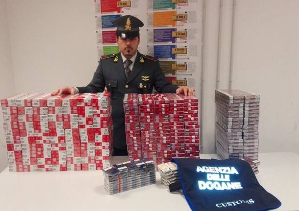 Bionde in aeroporto, i sequestri della Finanza