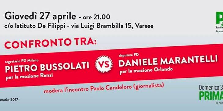 Daniele Marantelli alle primarie