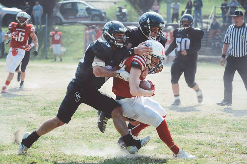 gorillas varese barbari roma football americano