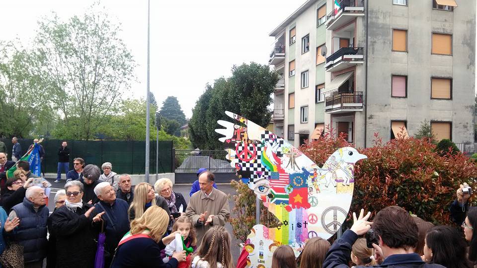 Il 25 aprile porta la "Rotonda della pace"