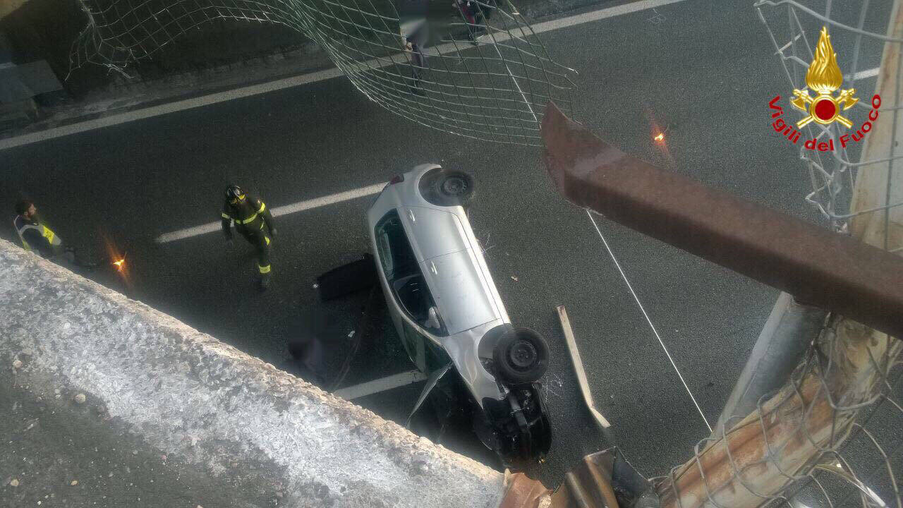 incidente sul  ponte di olgiate olona