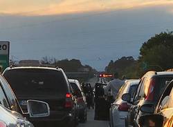 L'incidente sul ponte di Olgiate Olona