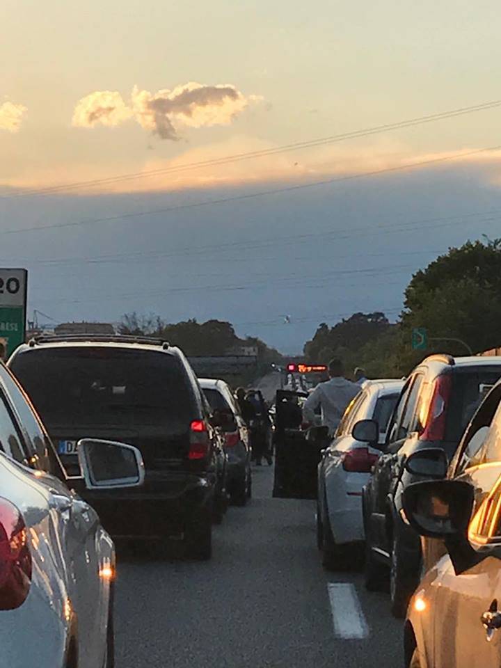 L'incidente sul ponte di Olgiate Olona
