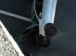 L'incidente sul ponte di Olgiate Olona