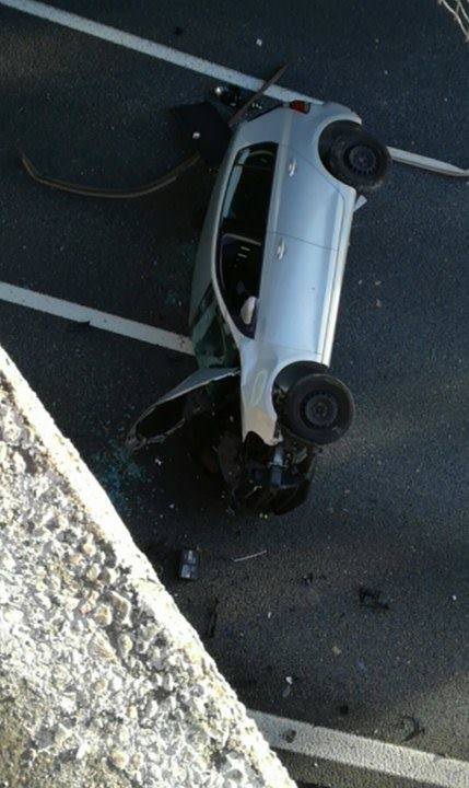 L'incidente sul ponte di Olgiate Olona