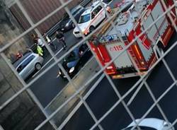 L'incidente sul ponte di Olgiate Olona