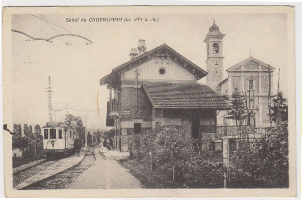 Le foto storiche delle stazioni del tram della Valganna