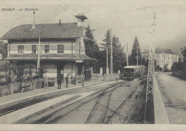 Le foto storiche delle stazioni del tram della Valganna