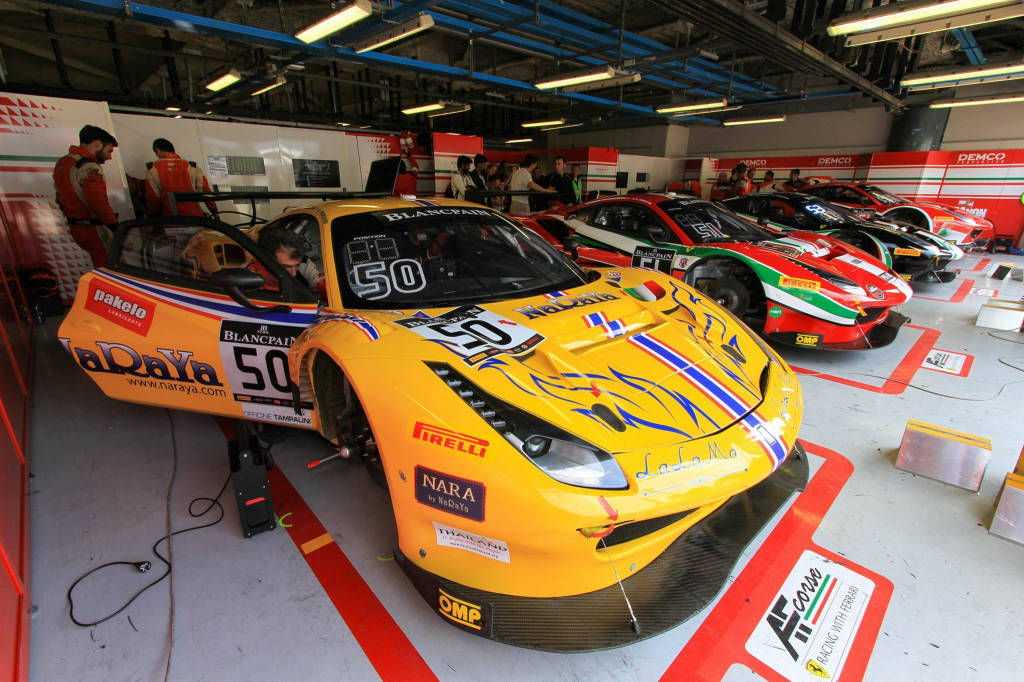 Monza il campionato Blancpain endurance series