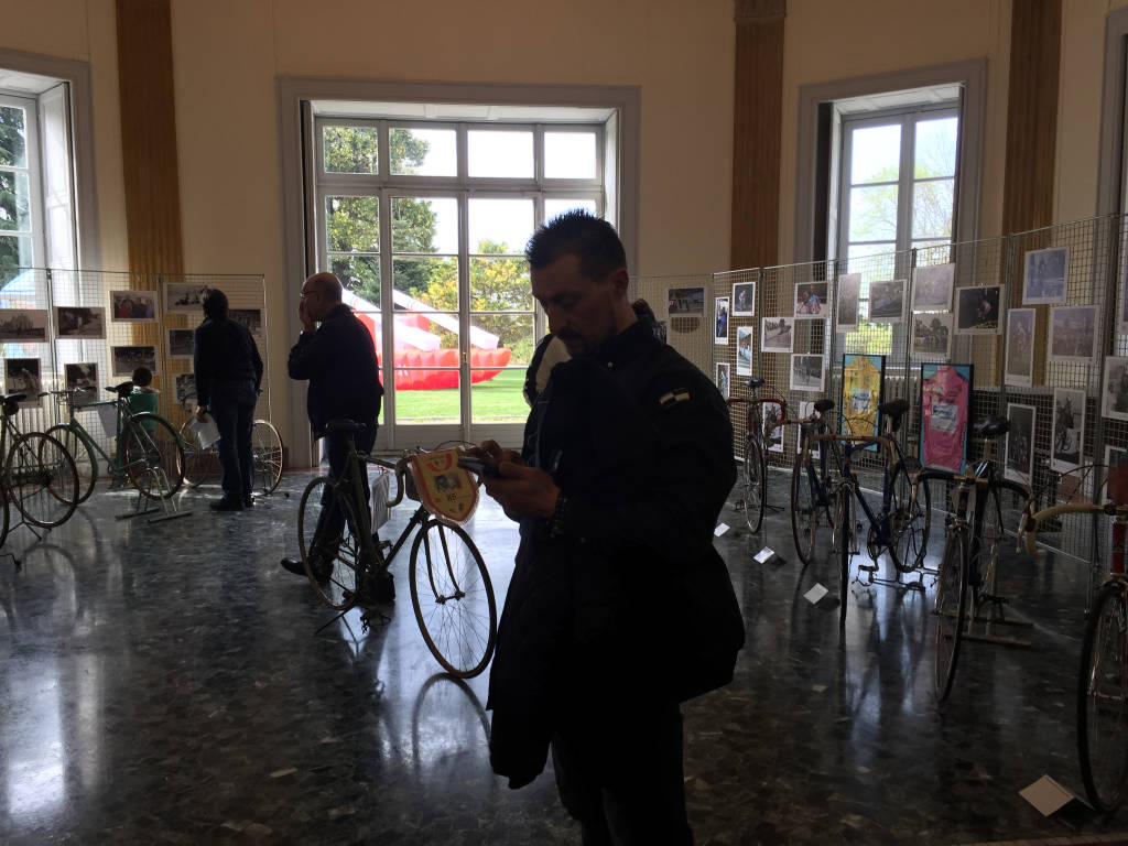 Pantani e Coppi alla Mostra Varese van Vlaanderen