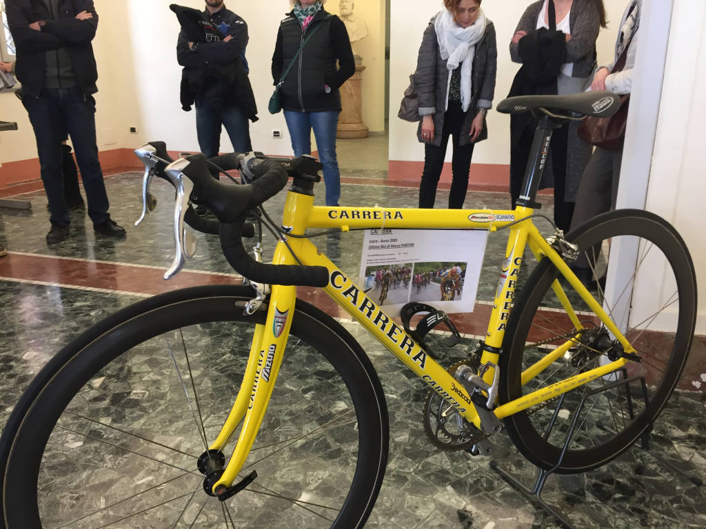 Pantani e Coppi alla Mostra Varese van Vlaanderen