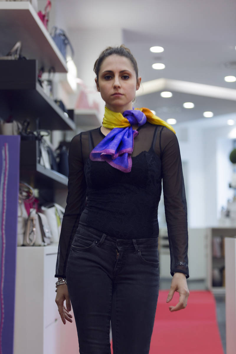 Un foulard "Lumen" per i Frattini