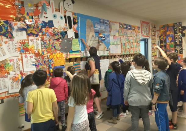Festa a scuola per gli amici di Accumoli