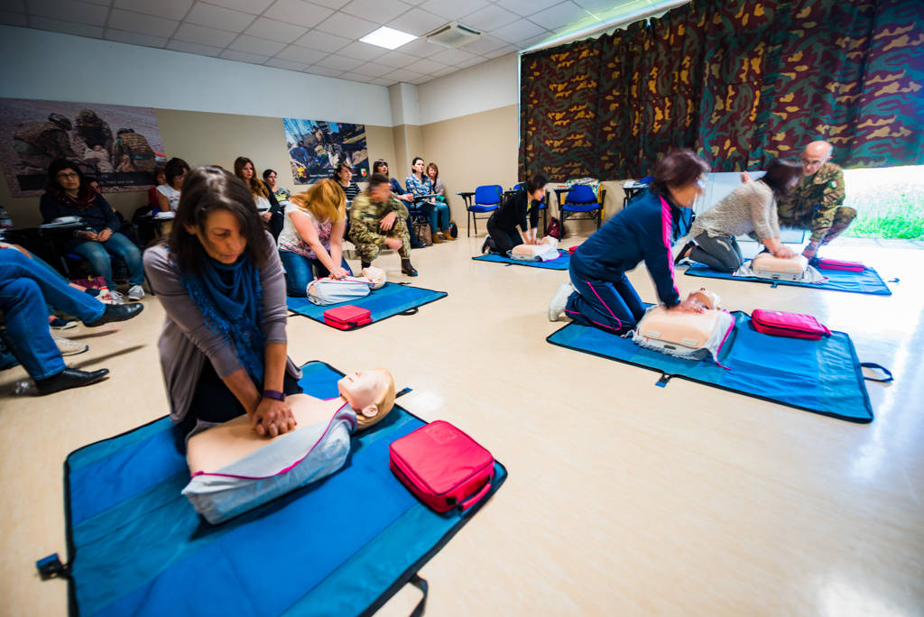 A lezione di primo soccorso
