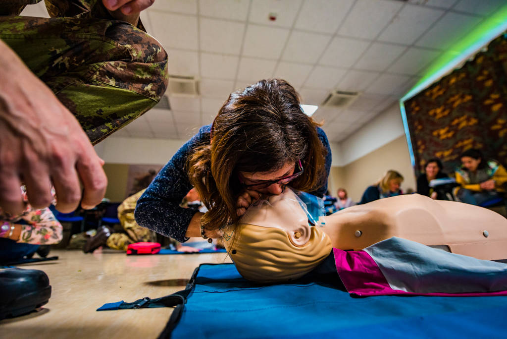 A lezione di primo soccorso