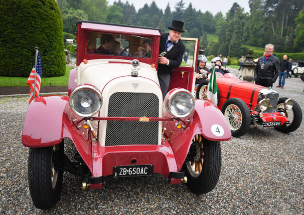 Auto storiche ai giardini estensi