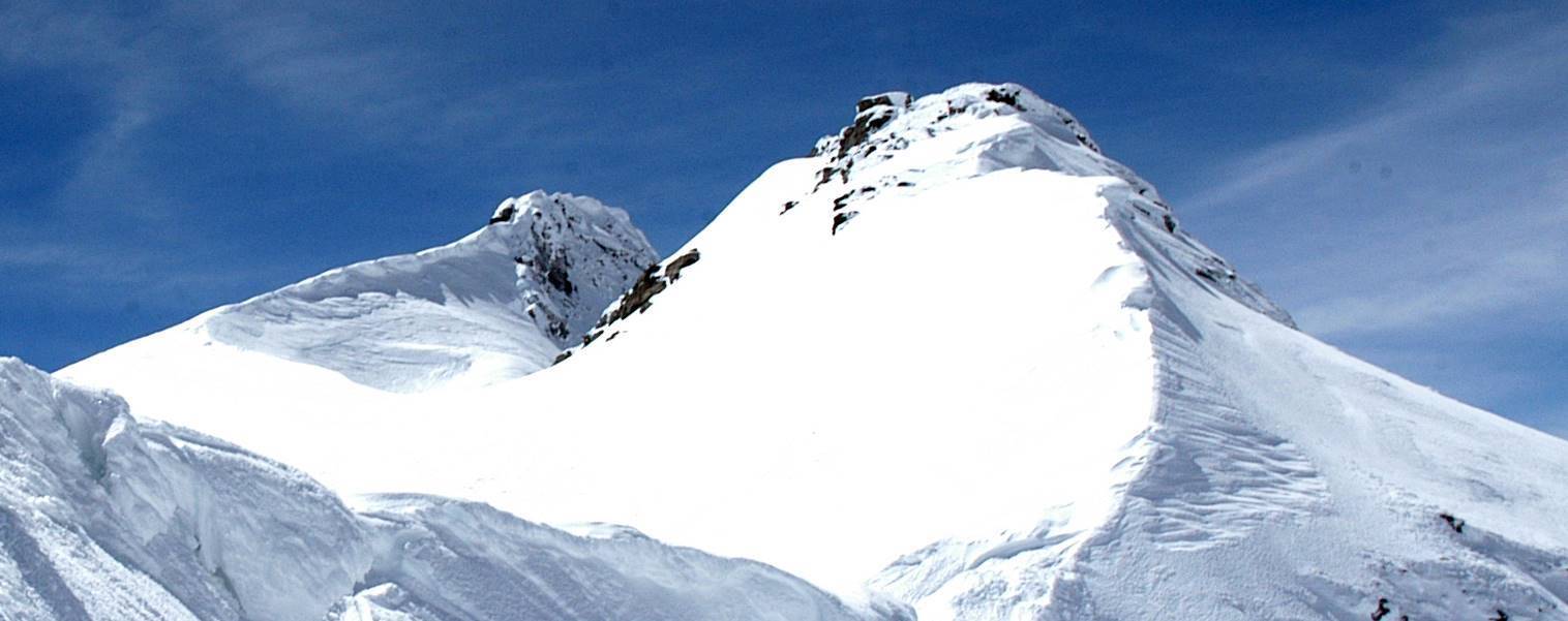 In cima alla montagna per sostenere la ricerca