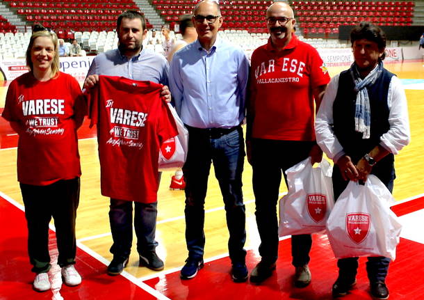 Apre la campagna abbonamenti della Pallacanestro Varese