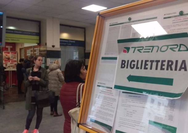 Lavori in corso in stazione, per la nuova biglietteria