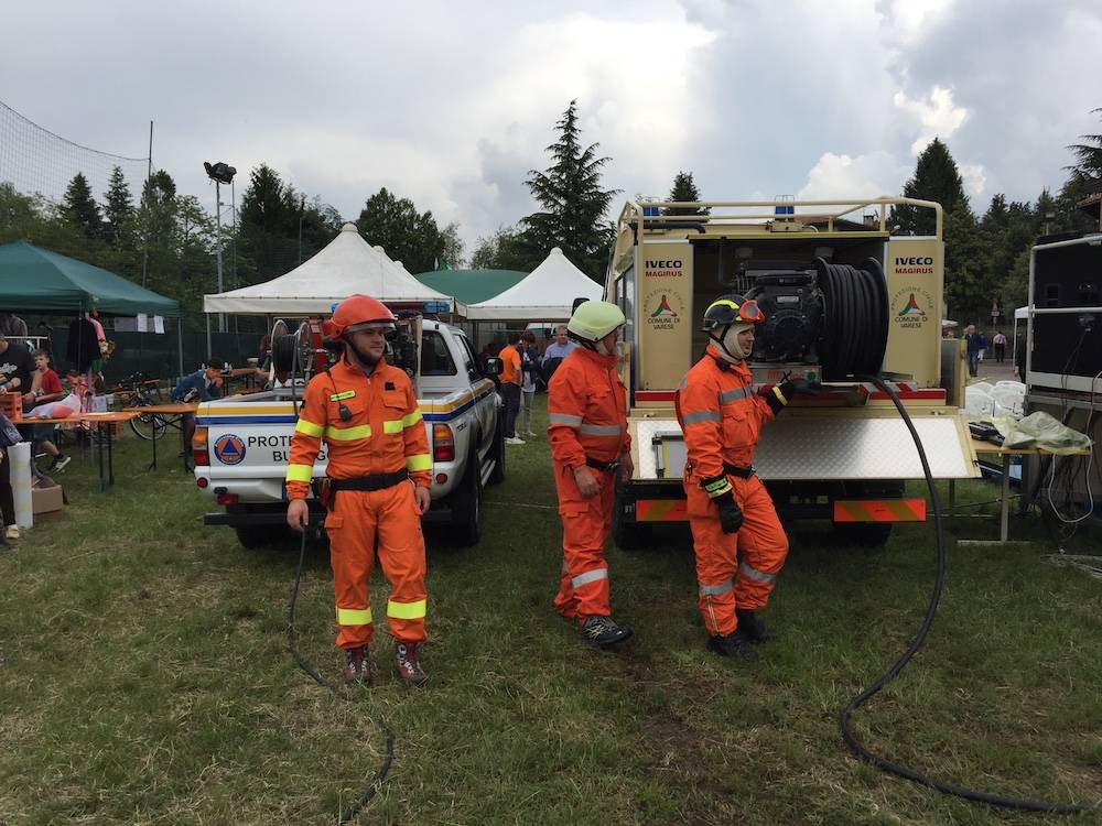 La festa del paese di Buguggiate