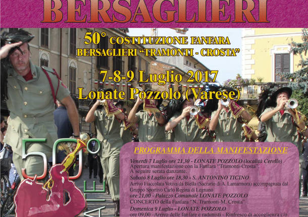 raduno bersaglieri  50° Fondazione Fanfara Bersaglieri Nino Tramonti Mario Crosta