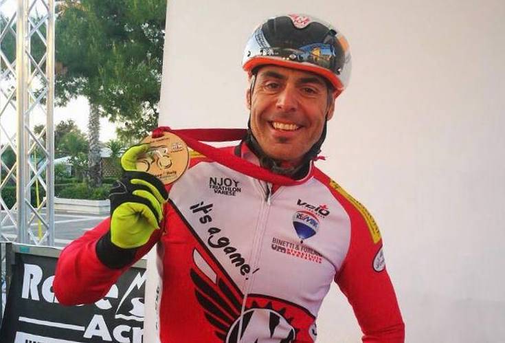 Giuliano Conconi alla Race Across Italy