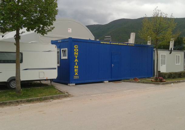 Da Varese un container per aiutare un\'azienda di Norcia