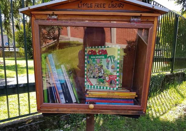 Inaugurazione della Little Free Library di Biandronno