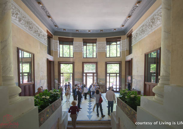 Vernissage della mostra sul Liberty al Grand Hotel Campo dei Fiori