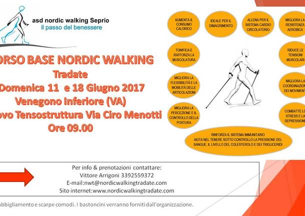 CORSO BASE NORDIC WALKING