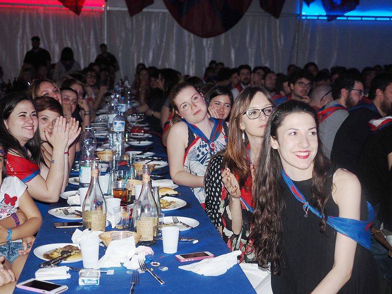 La cena della vigilia al palio di legnano