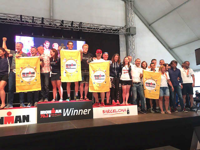 Varese Triathlon in festa a Barcellona