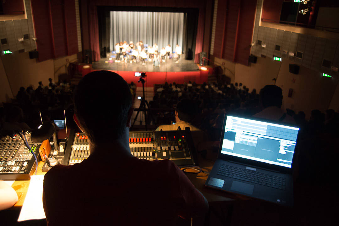 Don Milani, le prove dello spettacolo