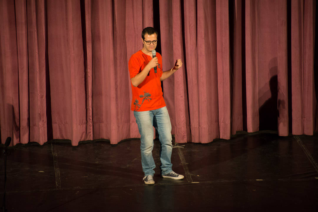 Don Milani, le prove dello spettacolo