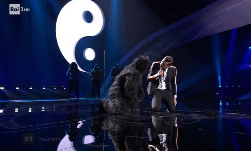 Francesco Gabbani all'Eurovestival 2017