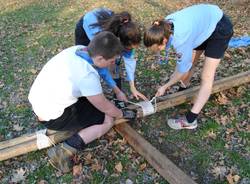 Gli scout pronti per il raduno alla Rasa