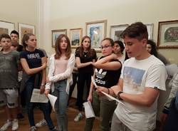 Gli studenti della Don Cagnola in visita alla pinacoteca di Villa De Strens