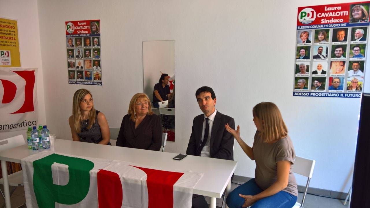 Il ministro Martina a Tradate