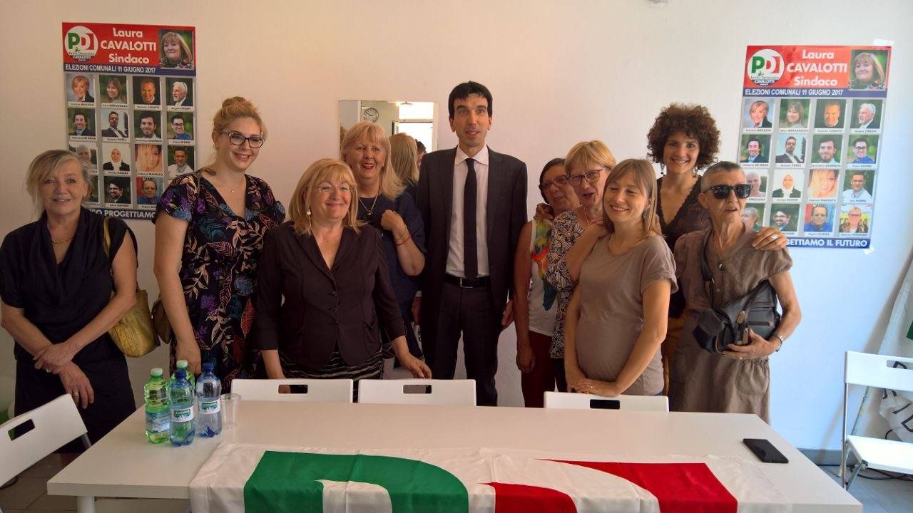 Il ministro Martina a Tradate