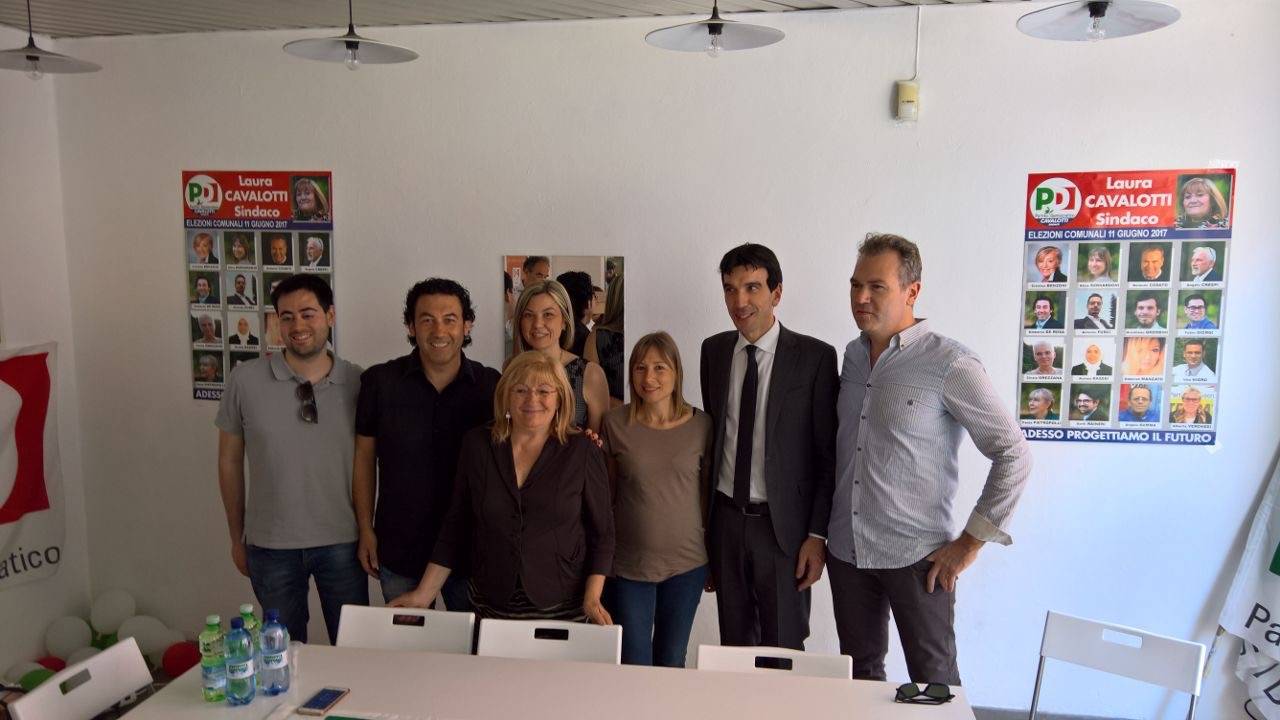 Il ministro Martina a Tradate